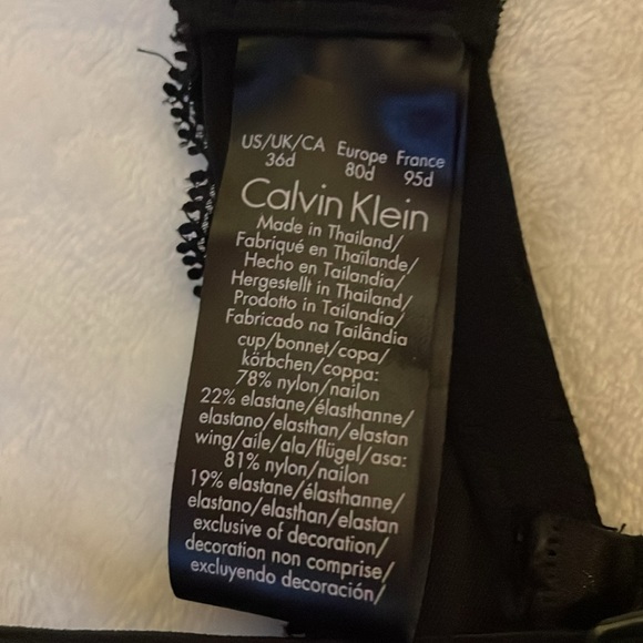 Calvin Klein bra size 36D - Picture 8 of 8